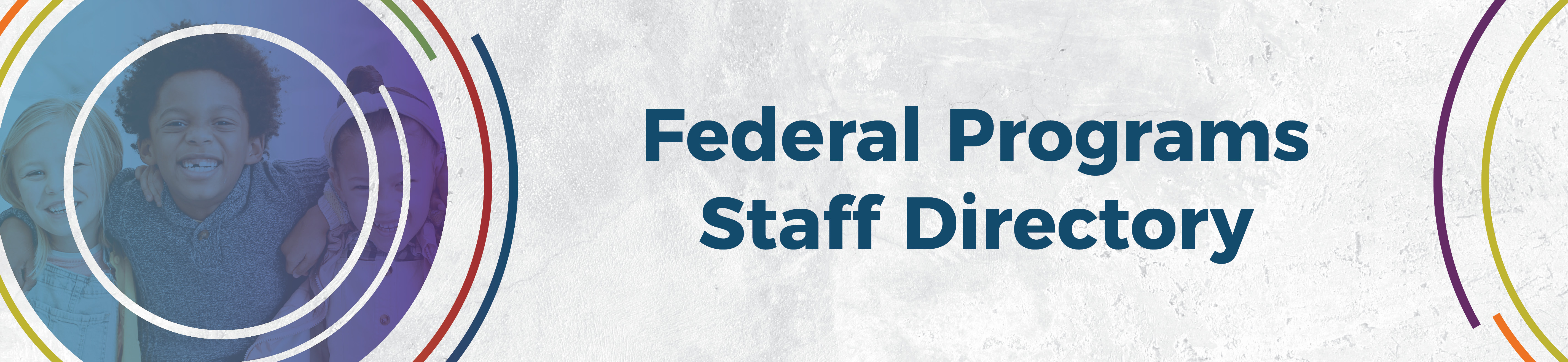 Federal Programs Staff Directory