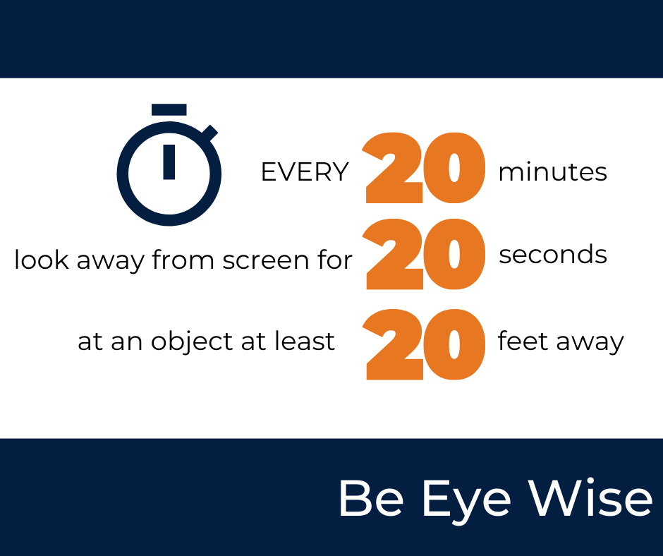 Distance Learning-Be Eye Wise