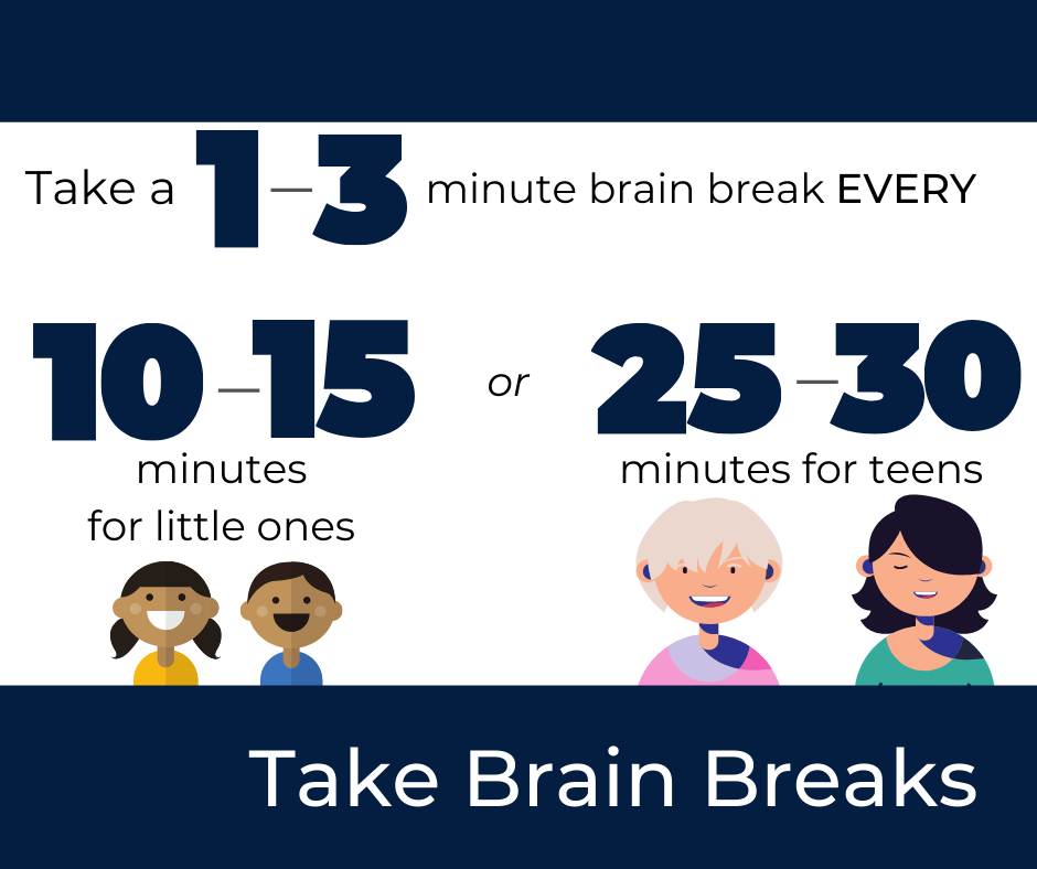 Distance Assistance-Take Brain Breaks