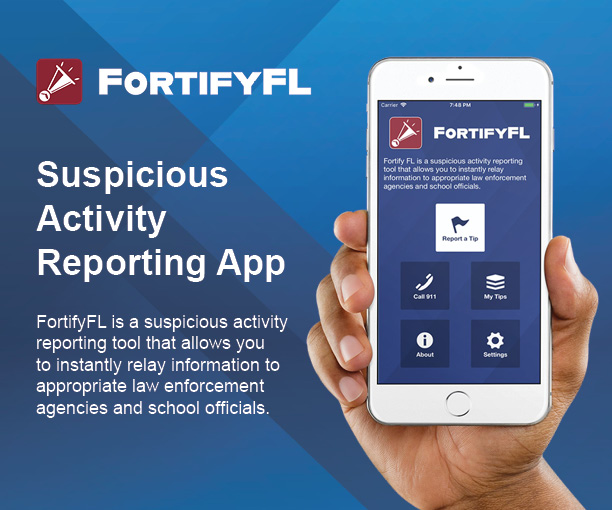 Click here to report suspicious activity.