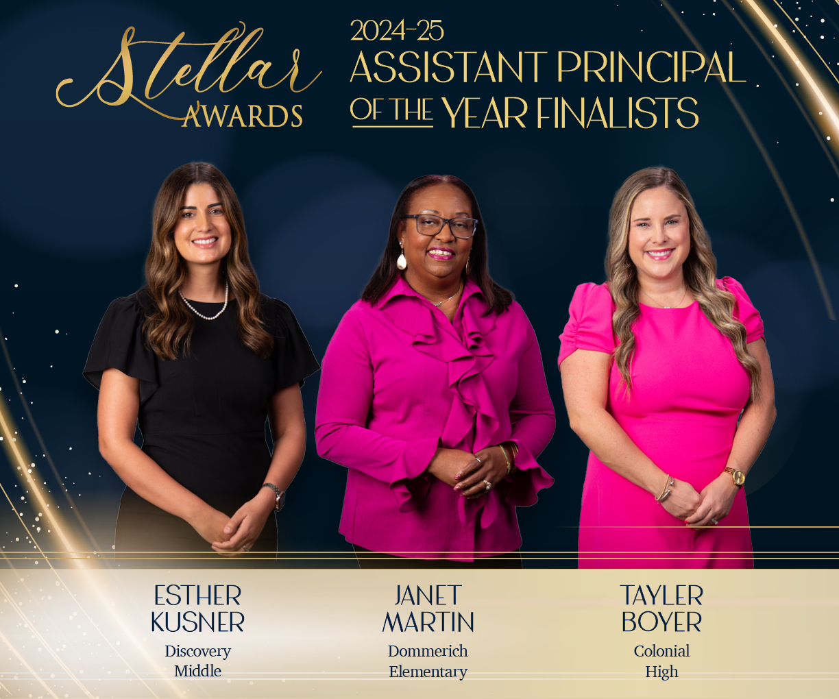 Congratulations to our Assistant Principal of the Year Finalists