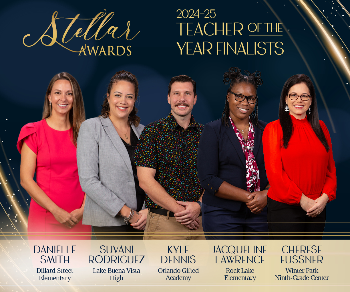 Congratulations to our Teacher of the Year Finalists