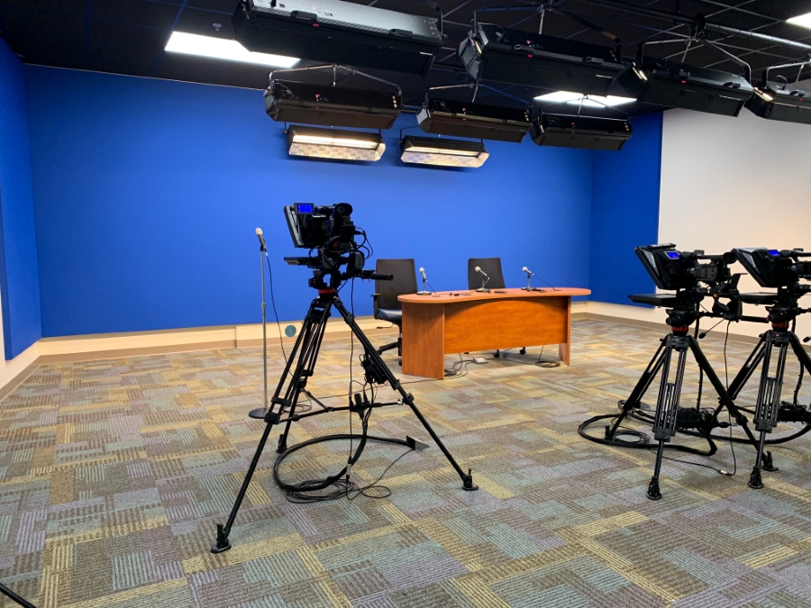 news production room