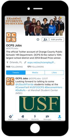 iPhone OCPSJobs on Twitter