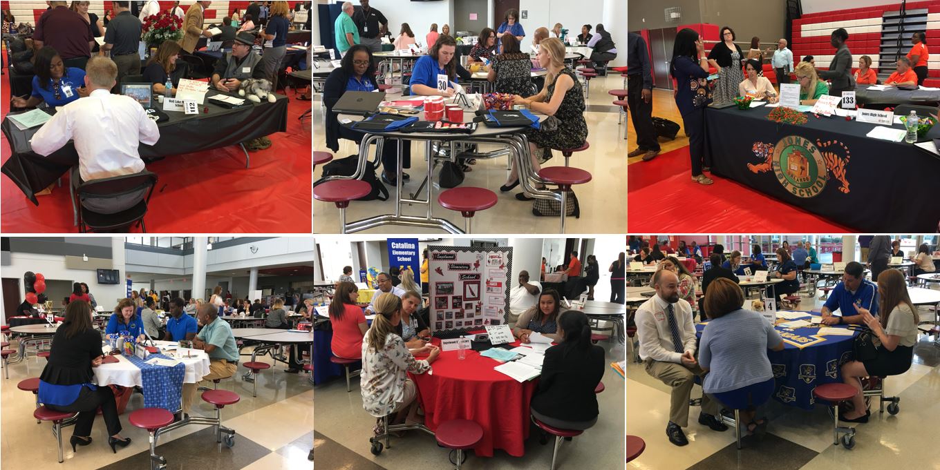 OCPS Job Fair Collage