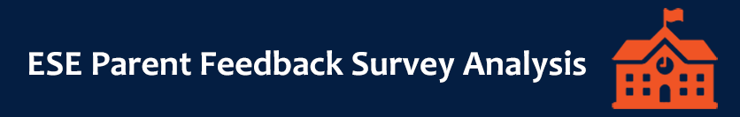 ESE Parent Survey Analysis Feedback Banner