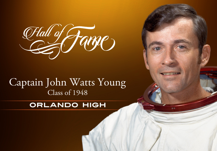 Photo of Captain John Watts Young - Class of 1948 - Orlando High Photo of Captain John Watts Young - Class of 1948 - Orlando High