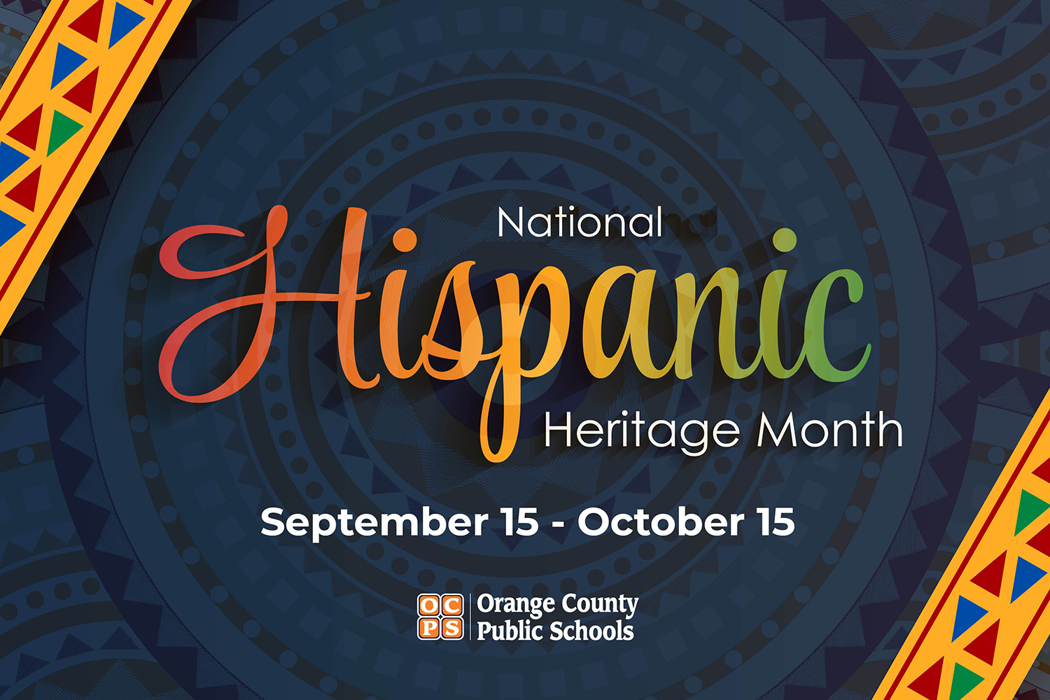 Hispanic Heritage Month Banner