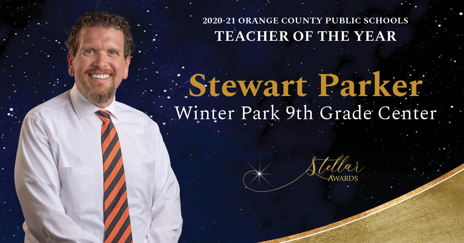 2020-21 Teacher of the Year Parker Stewart 2020-21 Teacher of the Year Parker Stewart