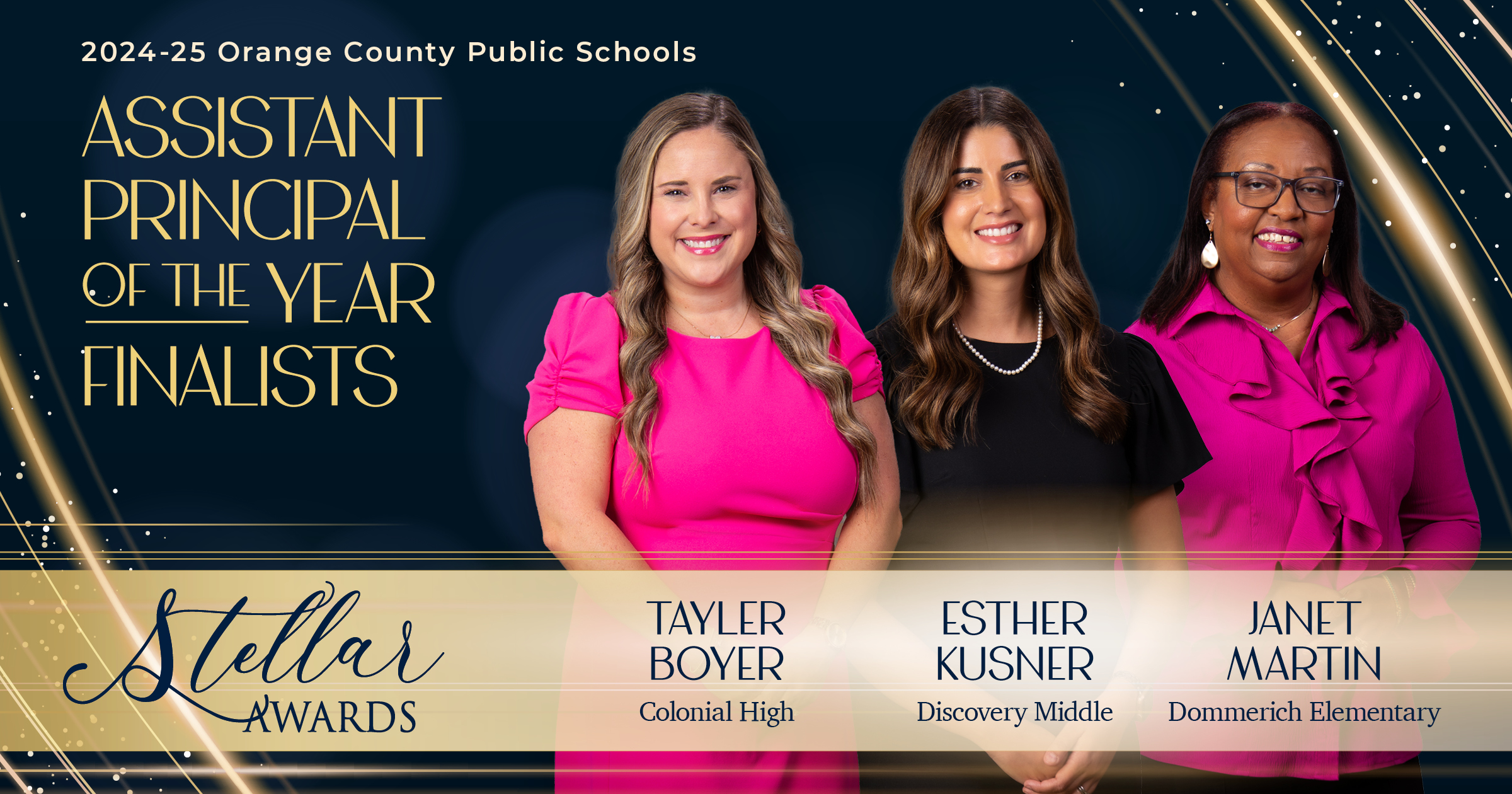 Assistant Principal of the Year group graphic.