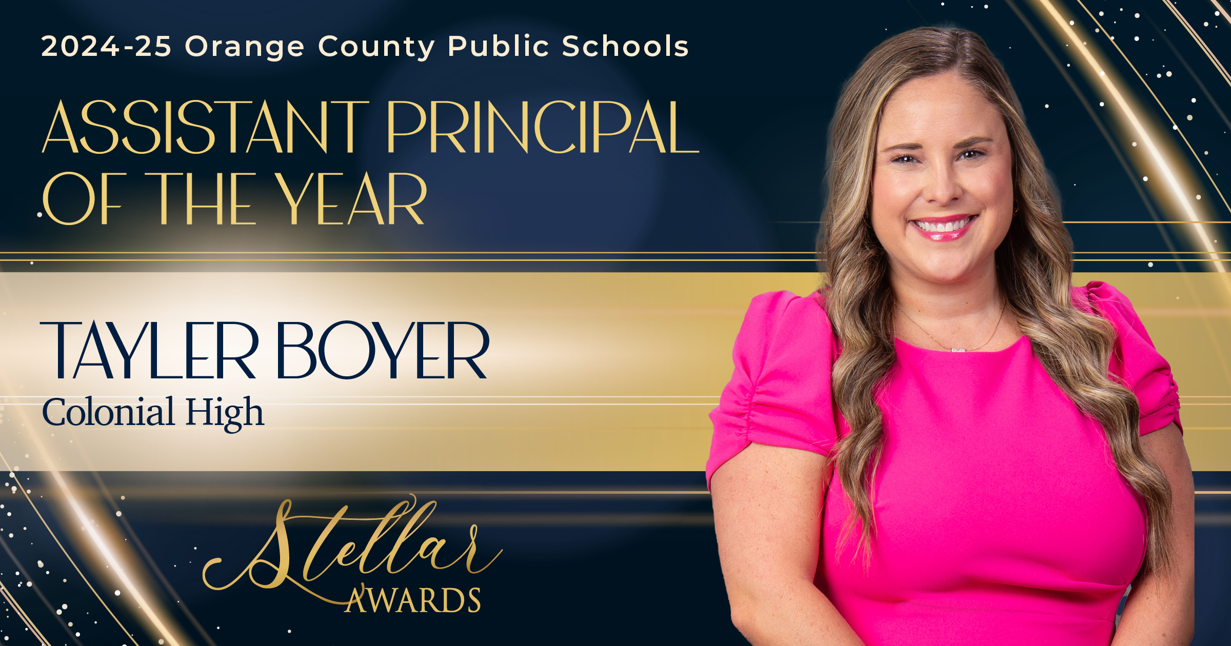 Assistant Principal of the Year graphic.