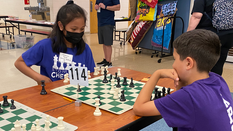 Veronica Bajo plays a match Veronica Bajo plays a match