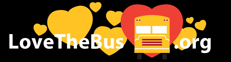 love the bus logo