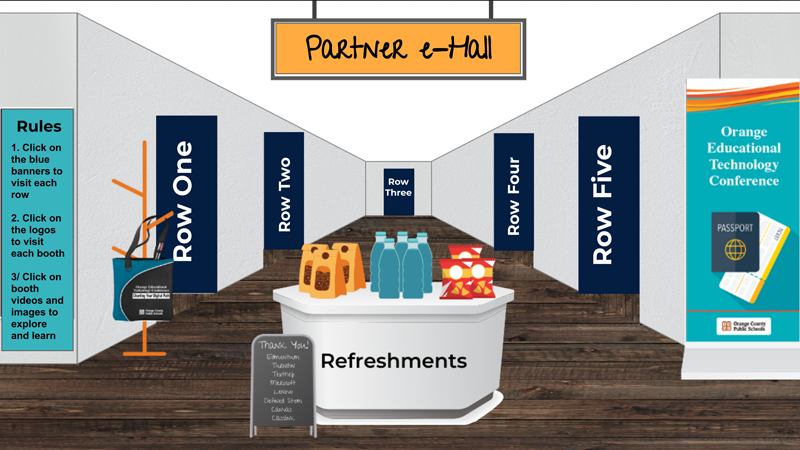 e-hall vendor booths