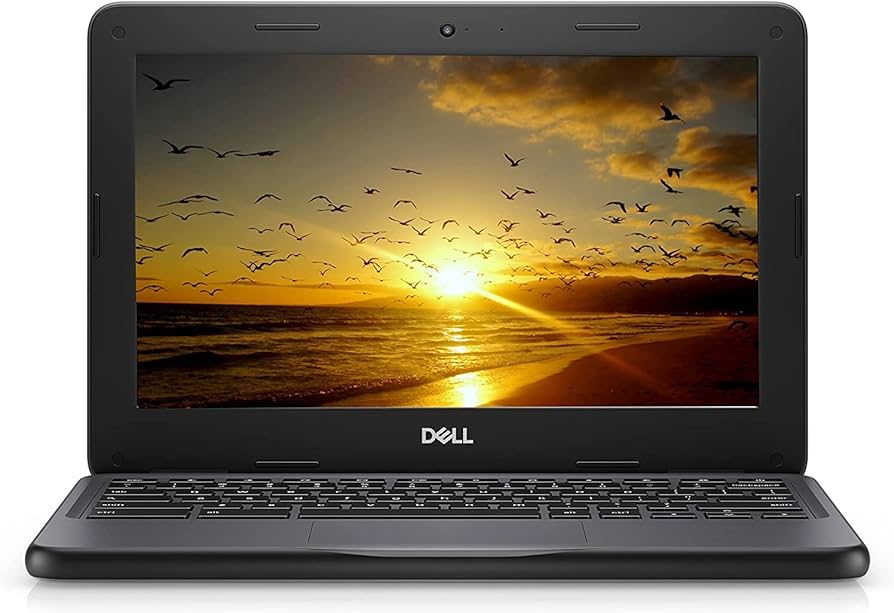 Dell Chromebook 3180 Laptop PC, Intel Celeron N3060 Processor, 4GB Ram, 64GB Solid State Drive, Wi-Fi | Bluetooth, Hdmi, USB 3.1 Gen 1, Web Camera,