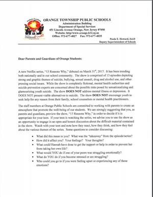 Letter to Parents-Suicide Letter to Parents-Suicide