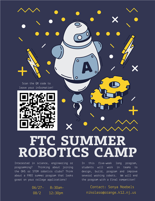 ftc summer robotics camp
