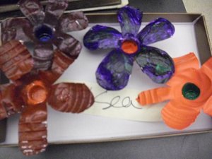 found objects 3-d art