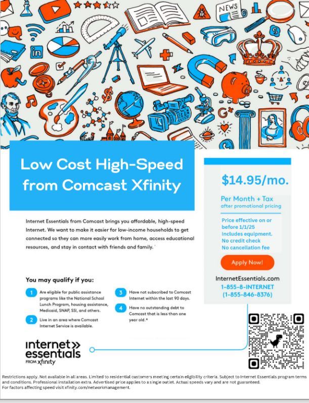  Internet Essentials from Comcast brings you affordable, high-speed Internet. They want to make it e