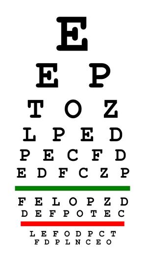 eye exam 