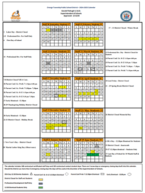 District Calendar
