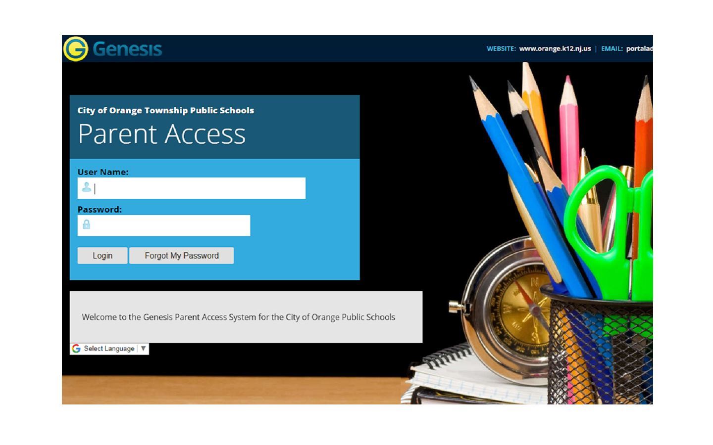  Genesis Parent Portal