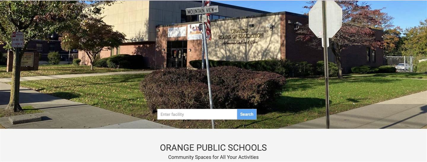 Orange Public Schools Facilitron Home Page
