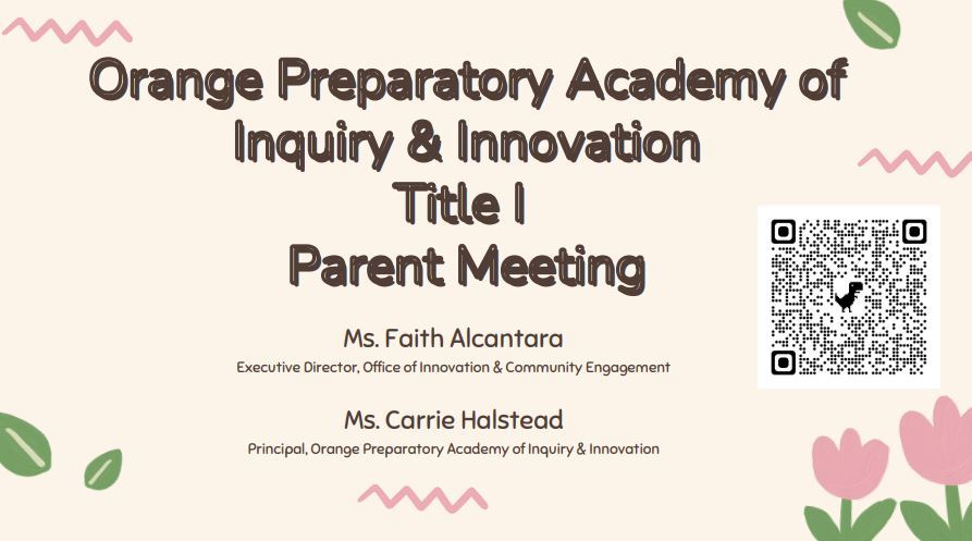  OPA Title I Parent Presentation