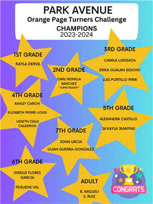 2023-2024 PAS winners