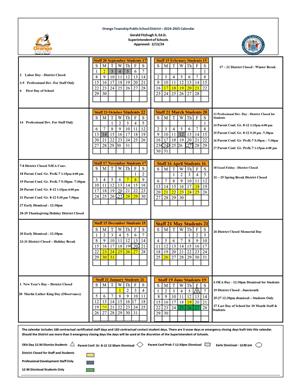 District Calendar