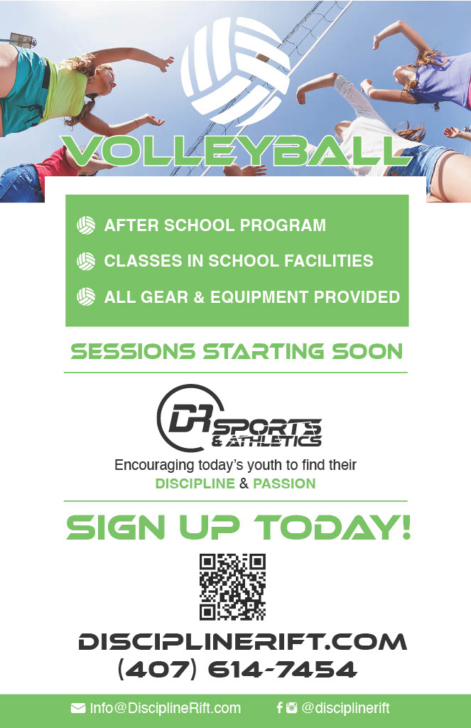 volleyball club flyer