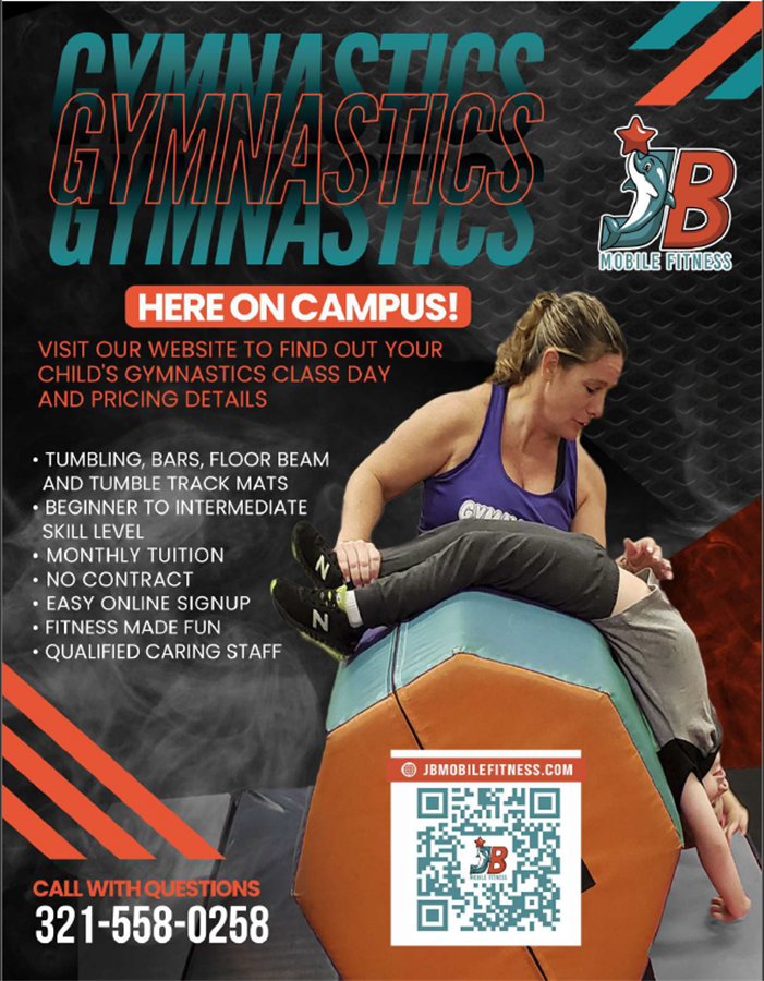 gymnastics club flyer
