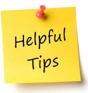 helpful tips