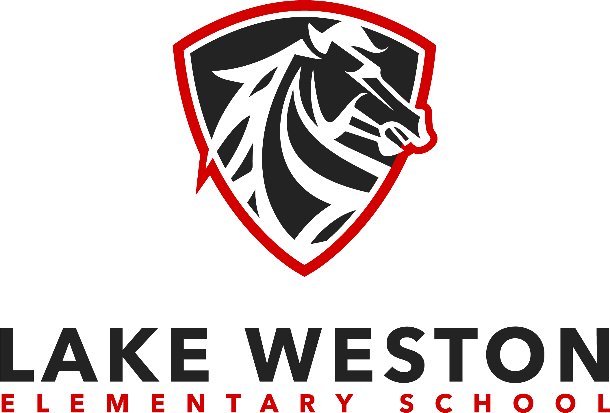 Lake Weston Mustangs logo