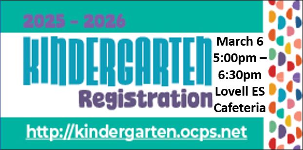 Kindergarten and VPK Registration 2025-2026