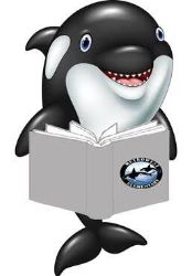 Picture of Orca reading a book