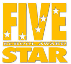 Five Star School Award Logo Five Star School Award Logo