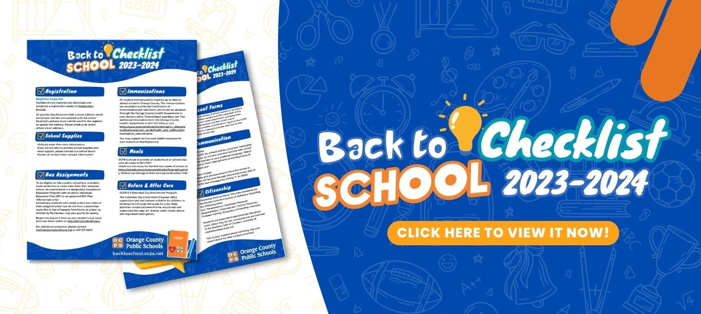 back to school checklist