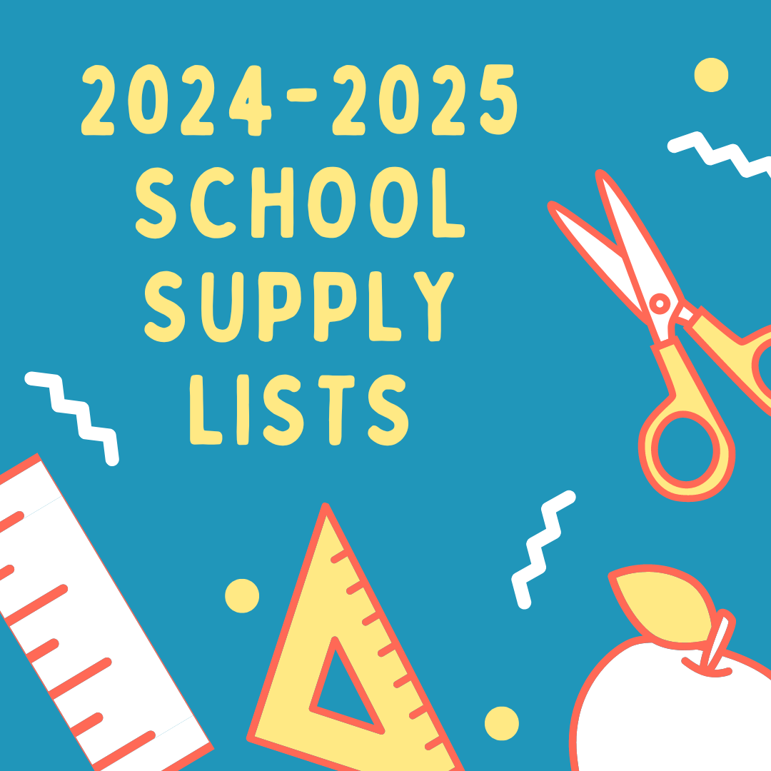 2024-2025 School Supply Lists