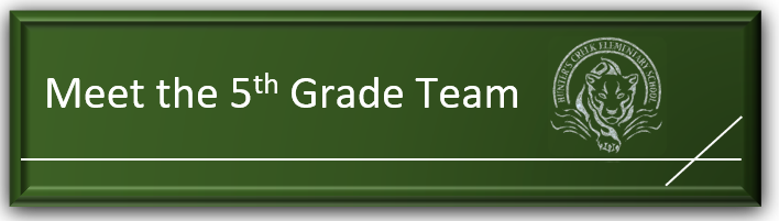 Meet the 5th grade team