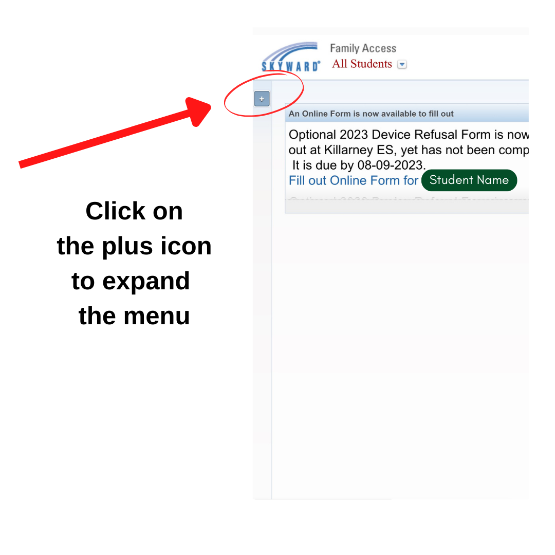 Skyward online forms instructions part 4