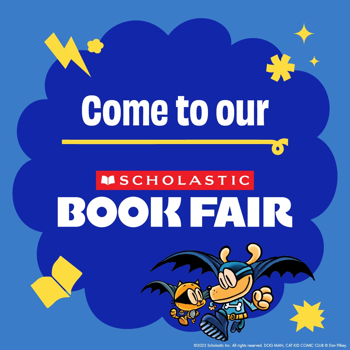 Scholastic Book Fair graphic Scholastic Book Fair graphic