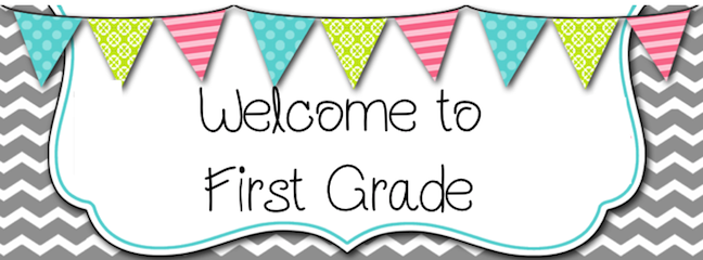 First Grade Banner