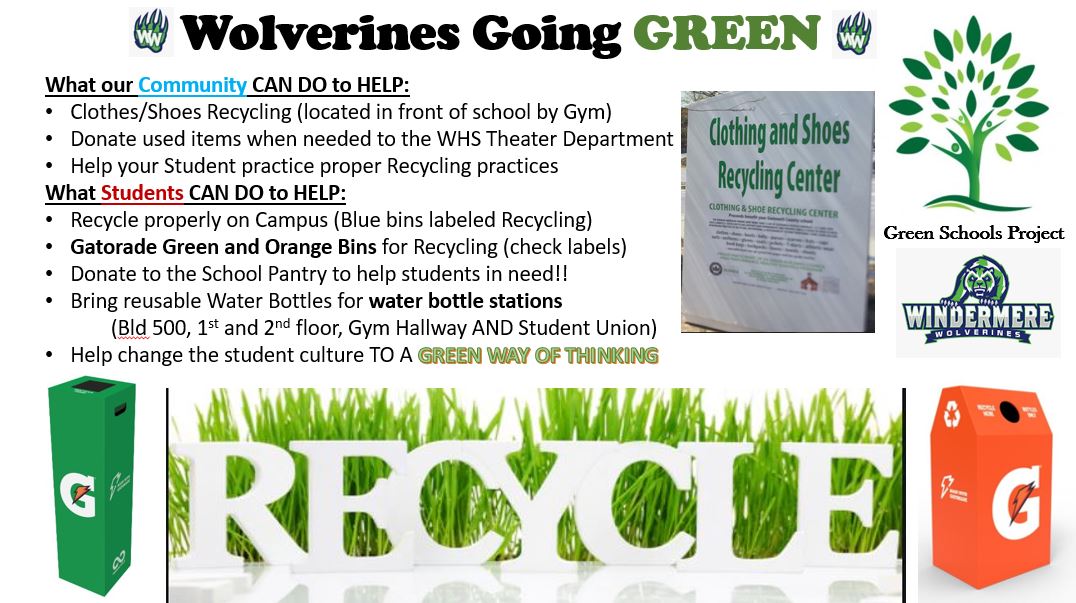 WHS Green School Flyer