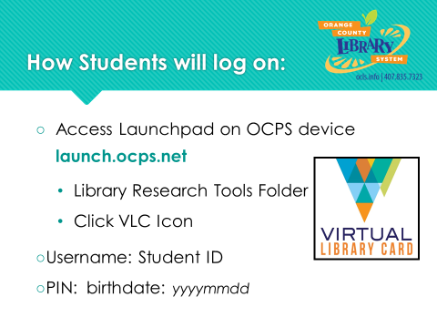 virtual library card from OCLS virtual library card from OCLS