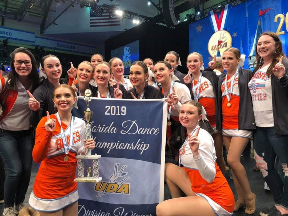 Boone Bravettes Competitive Dance winners