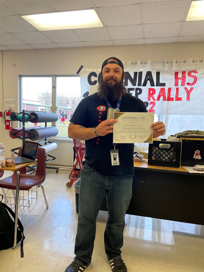 Teacher of the Month