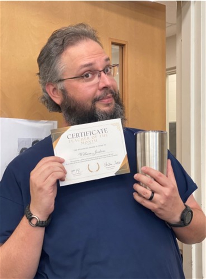 Teacher of the month