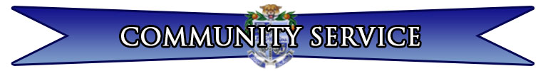 Community Service Banner Community Service Banner