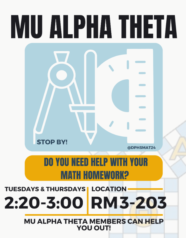 Mu Alpha Theta Tutoring